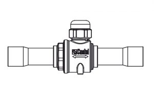 Castel ball valve 6570