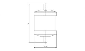 Castel filter drier DF3S