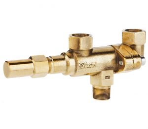 castel-changeover valve
